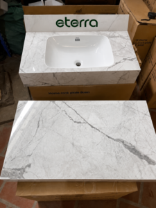 Lavabo INAX bàn đá Eterra 2 tầng LV-BD-02