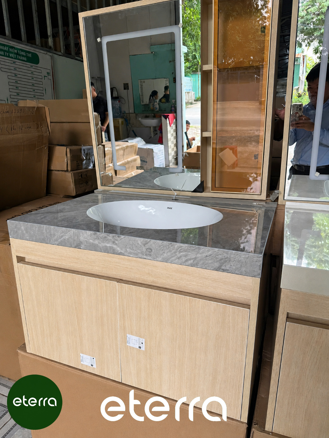 Tủ Lavabo Nhựa PVC Cao Cấp ERBM.01