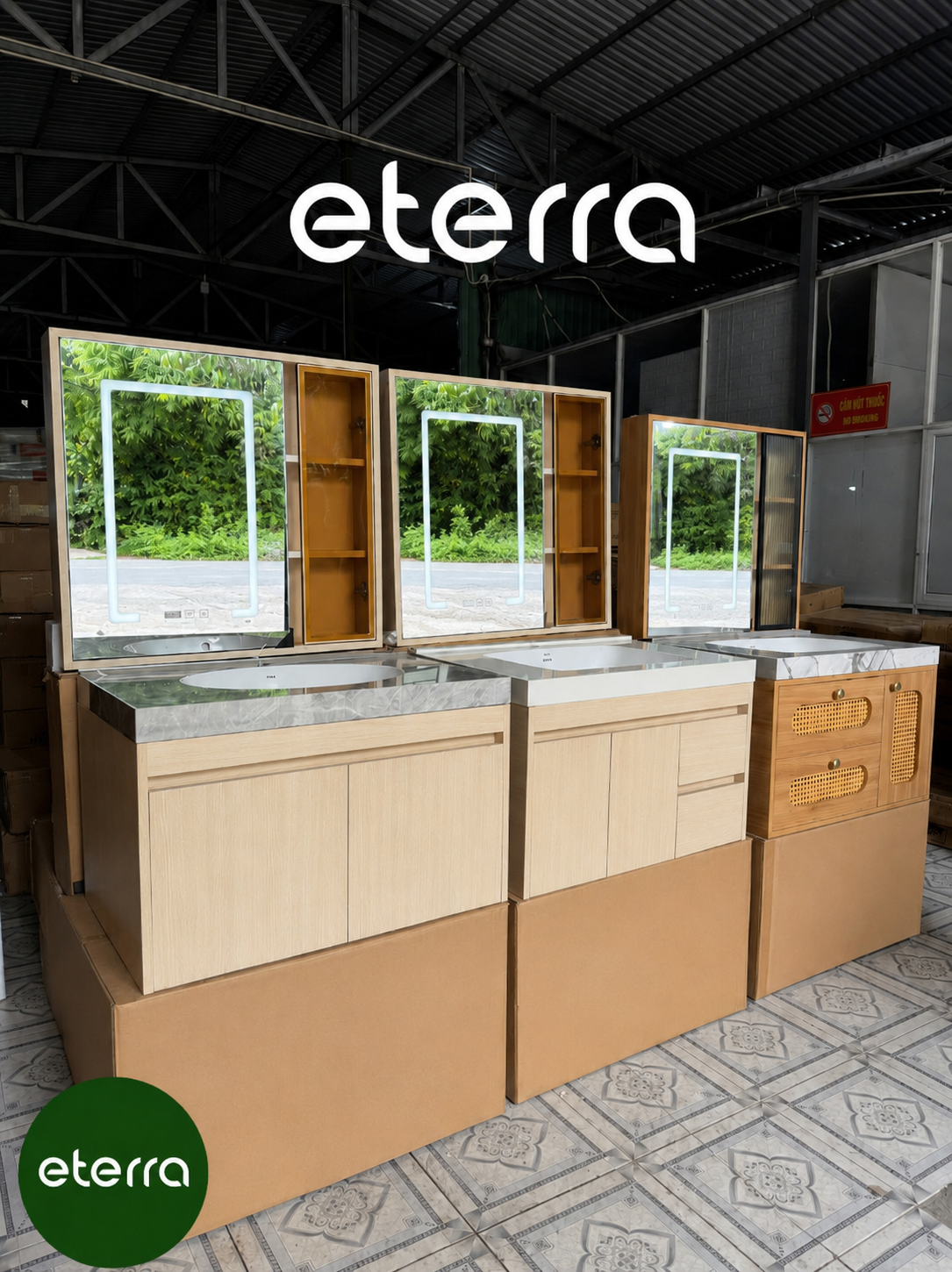 Vì sao tủ lavabo Eterra được nhiều kiến trúc sư lựa chọn? 1 tủ lavabo eterra