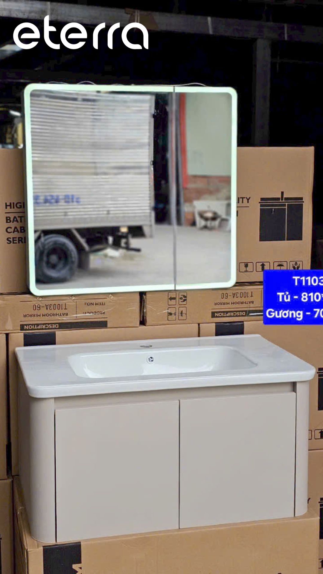 Vì sao tủ lavabo Eterra được nhiều kiến trúc sư lựa chọn? 2 tủ lavabo eterra