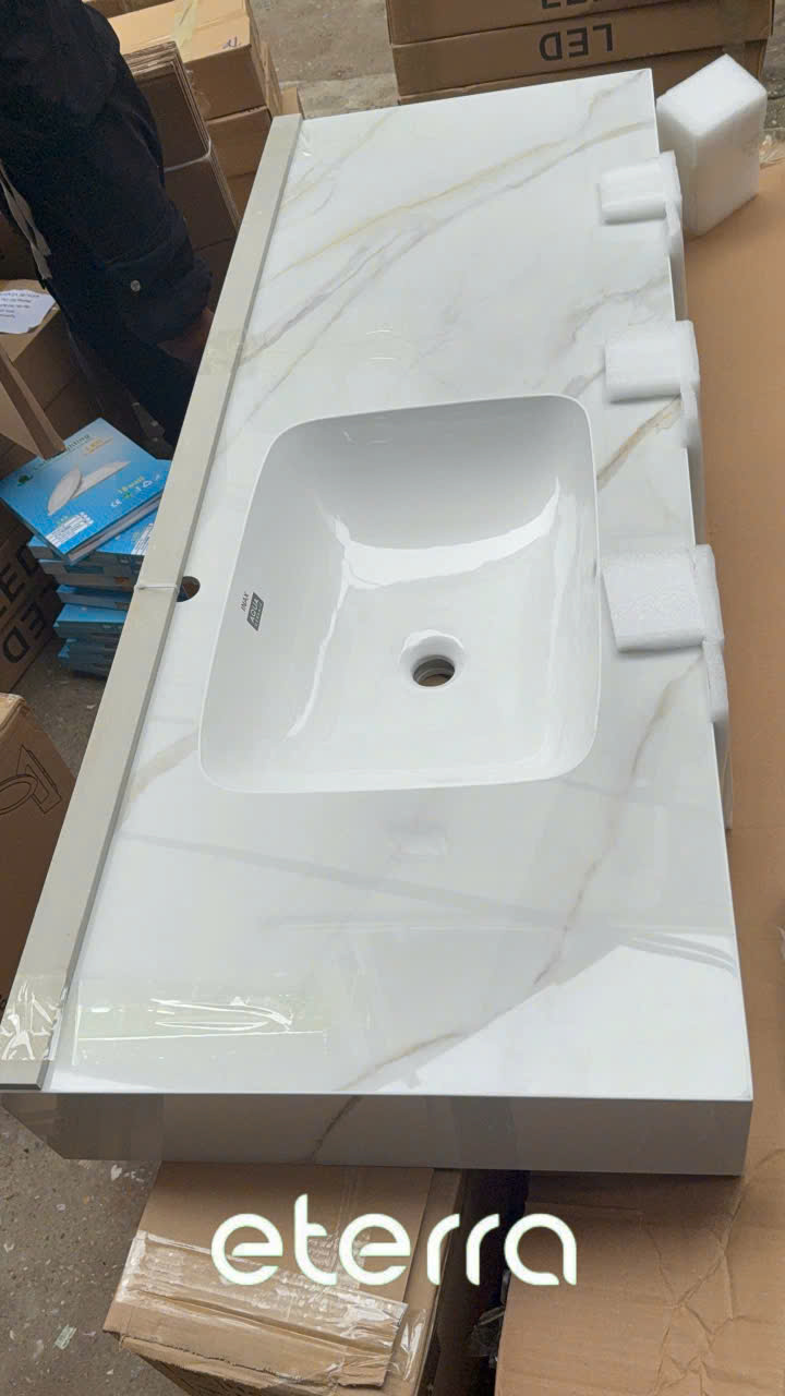 Lavabo INAX bàn đá Eterra 2 tầng ERBS-HN01